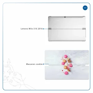 برچسب پوششی ماهوت مدل Macaron cookie مناسب برای تبلت لنوو Miix 510 2016