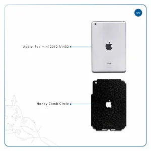 برچسب پوششی ماهوت مدل Honey-Comb-Circle مناسب برای تبلت اپل iPad mini 2012 A1432