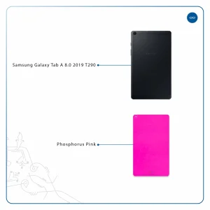 برچسب پوششی ماهوت مدل Phosphorus-Pink مناسب برای تبلت سامسونگ Galaxy Tab A 8.0 2019 T290