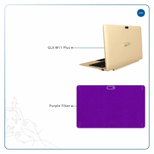 برچسب پوششی ماهوت مدل Purple-Fiber مناسب برای تبلت جی ال ایکس W11 Plus