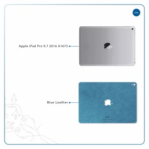برچسب پوششی ماهوت مدل Blue-Leather مناسب برای تبلت اپل iPad Pro 9.7 2016 A1675