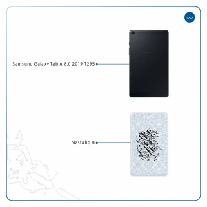 برچسب پوششی ماهوت مدل Nastaliq-4 مناسب برای تبلت سامسونگ Galaxy Tab A 8.0 2019 T295