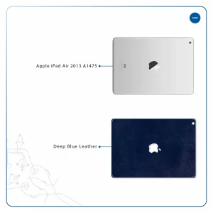 برچسب پوششی ماهوت مدل Deep-Blue-Leather مناسب برای تبلت اپل iPad Air 2013 A1475