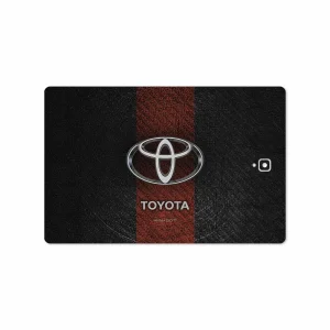 برچسب پوششی ماهوت مدل TOYOTA-Logo مناسب برای تبلت سامسونگ Galaxy Tab S3 9.7 2017 T820