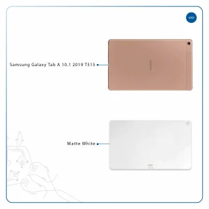 برچسب پوششی ماهوت مدل Matte-White مناسب برای تبلت سامسونگ Galaxy Tab A 10.1 2019 T515