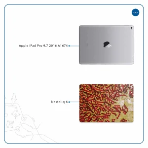 برچسب پوششی ماهوت مدل Nastaliq-6 مناسب برای تبلت اپل iPad Pro 9.7 2016 A1674