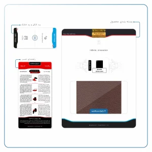 برچسب پوششی ماهوت مدل Natural-Leather مناسب برای تبلت شیائومی Mi Pad 4 2018