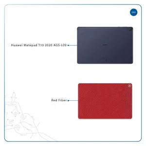 برچسب پوششی ماهوت مدل Red-Fiber مناسب برای تبلت هوآوی Matepad T10 2020 AGS-L09