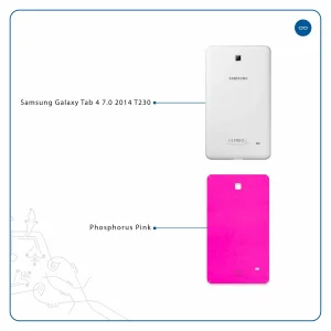 برچسب پوششی ماهوت مدل Phosphorus-Pink مناسب برای تبلت سامسونگ Galaxy Tab 4 7.0 2014 T230