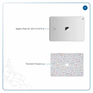 برچسب پوششی ماهوت مدل Painted-Flowers مناسب برای تبلت اپل iPad Air 2013 A1475