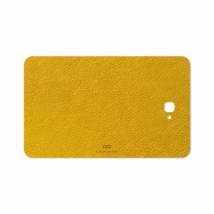 برچسب پوششی ماهوت مدل Mustard-Leather مناسب برای تبلت سامسونگ Galaxy Tab A 10.1 2016 T585