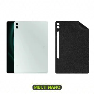 برچسب پوششی مولتی نانو طرح چرم مدل X-F1L مناسب برای تبلت سامسونگ Galaxy Tab S9 FE Plus X610 - X616 12.4 inch 2023
