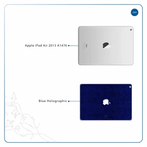 برچسب پوششی ماهوت مدل Blue-Holographic مناسب برای تبلت اپل iPad Air 2013 A1476