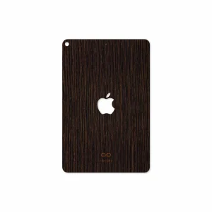 برچسب پوششی ماهوت مدل Dark-Gold-Stripes-Wood مناسب برای تبلت اپل iPad mini (GEN 5) 2019 A2133