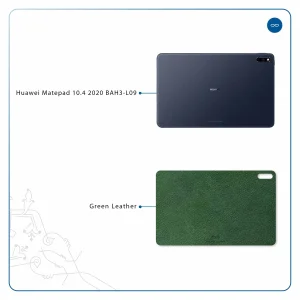 برچسب پوششی ماهوت مدل Green-Leather مناسب برای تبلت هوآوی Matepad 10.4 2020 BAH3-L09
