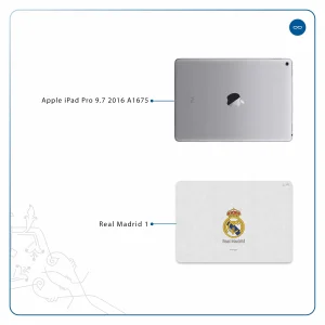 برچسب پوششی ماهوت مدل Real-Madrid مناسب برای تبلت اپل iPad Pro 9.7 2016 A1675