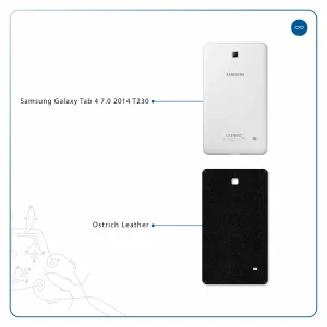 برچسب پوششی ماهوت مدل Ostrich-Leather مناسب برای تبلت سامسونگ Galaxy Tab 4 7.0 2014 T230