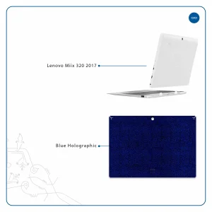 برچسب پوششی ماهوت مدل Blue-Holographic مناسب برای تبلت لنوو Miix 320 2017