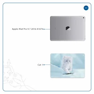 برچسب پوششی ماهوت مدل Cat-1 مناسب برای تبلت اپل iPad Pro 9.7 2016 A1674