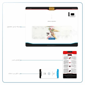 برچسب پوششی ماهوت مدل Funnel ice cream مناسب برای تبلت سامسونگ Galaxy Tab A 10.1 2016 T580