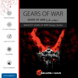 برچسب پوششی ماهوت مدل Gears-Of-War-Game مناسب برای تبلت اپل iPad 2 2011 A1396