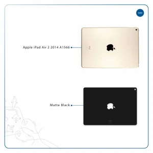 برچسب پوششی ماهوت مدل Matte-Black مناسب برای تبلت اپل iPad Air 2 2014 A1566