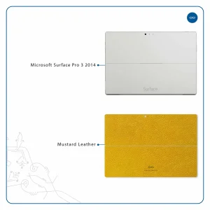 برچسب پوششی ماهوت مدل Mustard-Leather مناسب برای تبلت مایکروسافت Surface Pro 3 2014