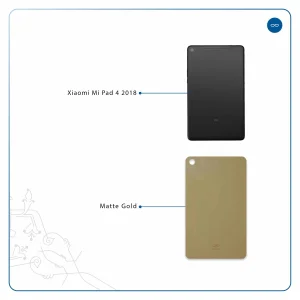 برچسب پوششی ماهوت مدل Matte-Gold مناسب برای تبلت شیائومی Mi Pad 4 2018