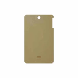 برچسب پوششی ماهوت مدل Matte-Gold مناسب برای تبلت لنوو A7-50 A3500 2014