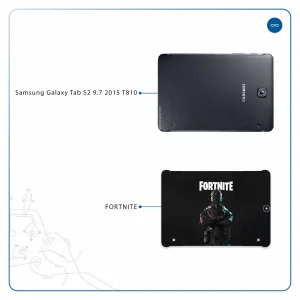 برچسب پوششی ماهوت مدل Fortnite-Game مناسب برای تبلت سامسونگ Galaxy Tab S2 9.7 2015 T810