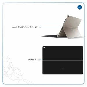 برچسب پوششی ماهوت مدل Matte-Black مناسب برای تبلت ایسوس Transformer 3 Pro 2016