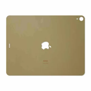 برچسب پوششی ماهوت مدل Matte-Gold مناسب برای تبلت اپل iPad Pro 12.9 (GEN 3) 2018 A1983