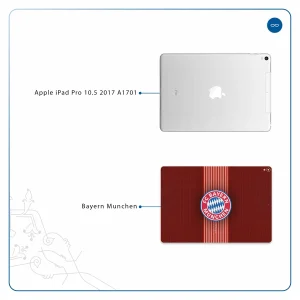 برچسب پوششی ماهوت مدل Bayern-Munchen مناسب برای تبلت اپل iPad Pro 10.5 2017 A1701