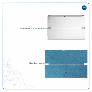 برچسب پوششی ماهوت مدل Blue-Leather مناسب برای تبلت لنوو Miix 510 2016