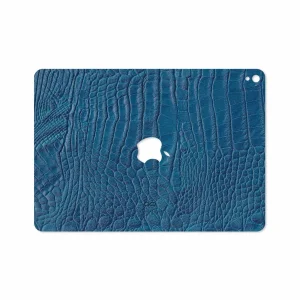 برچسب پوششی ماهوت مدل Blue-Crocodile-Leather مناسب برای تبلت اپل iPad Pro 9.7 2016 A1673
