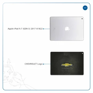 برچسب پوششی ماهوت مدل CHEVROLET-Logo مناسب برای تبلت اپل iPad 9.7 (GEN 5) 2017 A1822