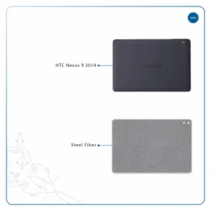 برچسب پوششی ماهوت مدل Steel-Fiber مناسب برای تبلت اچ تی سی Nexus 9 2014