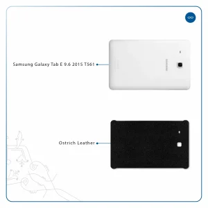 برچسب پوششی ماهوت مدل Ostrich-Leather مناسب برای تبلت سامسونگ Galaxy Tab E 9.6 2015 T561