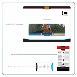 برچسب پوششی ماهوت مدل Equestrianism مناسب برای تبلت سامسونگ Galaxy Tab S5e 10.5 2019 T725