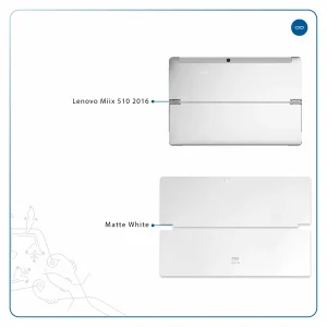 برچسب پوششی ماهوت مدل Matte-White مناسب برای تبلت لنوو Miix 510 2016