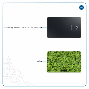 برچسب پوششی ماهوت مدل Leafs مناسب برای تبلت سامسونگ Galaxy Tab A 10.1 2016 T585