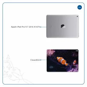 برچسب پوششی ماهوت مدل Clownfish مناسب برای تبلت اپل iPad Pro 9.7 2016 A1674