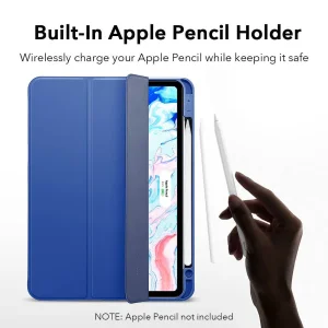کیف کلاسوری گرین مدل PREMIUM VEGAN LEATHER مناسب برای تبلت اپل iPad Pro 12.9 2021/ iPad Pro 12.9 2020