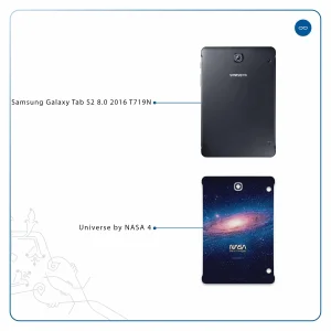 برچسب پوششی ماهوت مدل Universe-by-NASA-4 مناسب برای تبلت سامسونگ Galaxy Tab S2 8.0 2016 T719N
