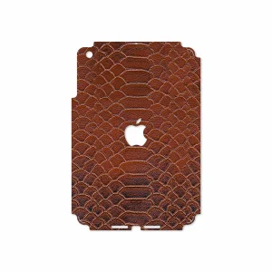 برچسب پوششی ماهوت مدل Brown-Snake-Leather مناسب برای تبلت اپل iPad mini 2012 A1455