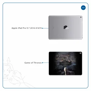 برچسب پوششی ماهوت مدل Game of Thrones مناسب برای تبلت اپل iPad Pro 9.7 2016 A1674