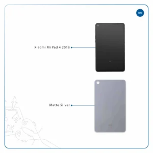 برچسب پوششی ماهوت مدل Matte-Silver مناسب برای تبلت شیائومی Mi Pad 4 2018