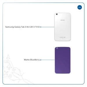 برچسب پوششی ماهوت مدل Matte-BlueBerry مناسب برای تبلت سامسونگ Galaxy Tab 3 8.0 2013 T310