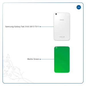 برچسب پوششی ماهوت مدل Matte-Green مناسب برای تبلت سامسونگ Galaxy Tab 3 8.0 2013 T311