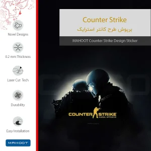 برچسب پوششی ماهوت مدل Counter-Strike مناسب برای تبلت سامسونگ Galaxy Tab S4 10.5 2018 T830
